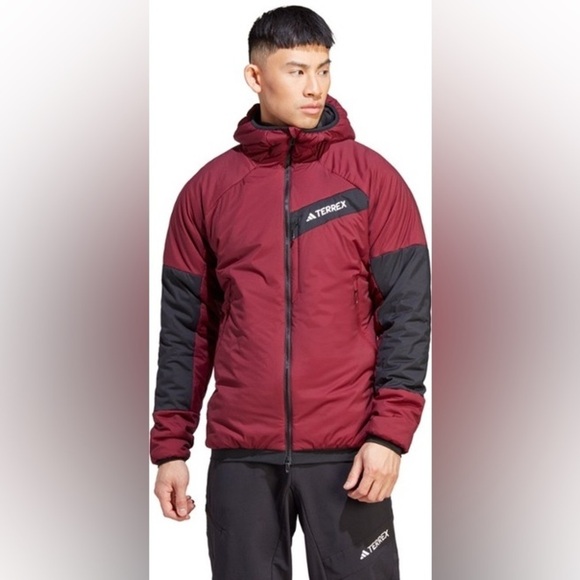 adidas 
TERREX Techrock Stretch PrimaLoft Hooded Insulated Jacket - Men's - Picture 1 of 10